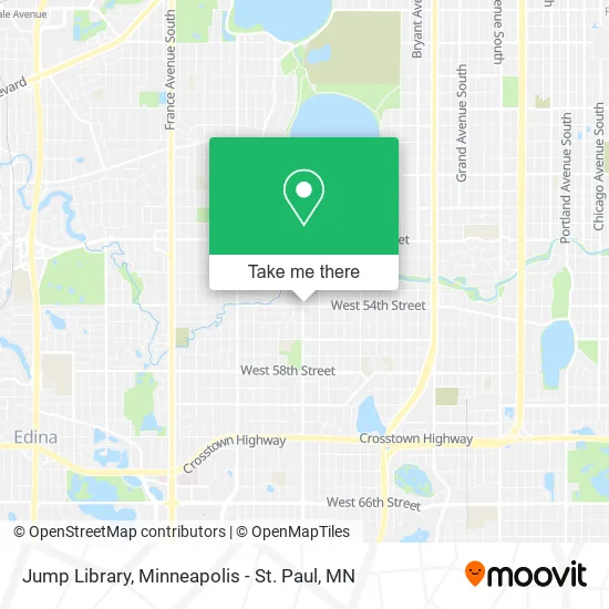 Jump Library map