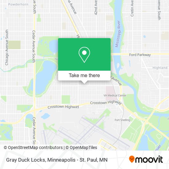 Gray Duck Locks map