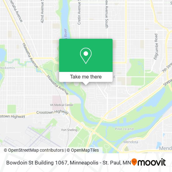 Bowdoin St Building 1067 map
