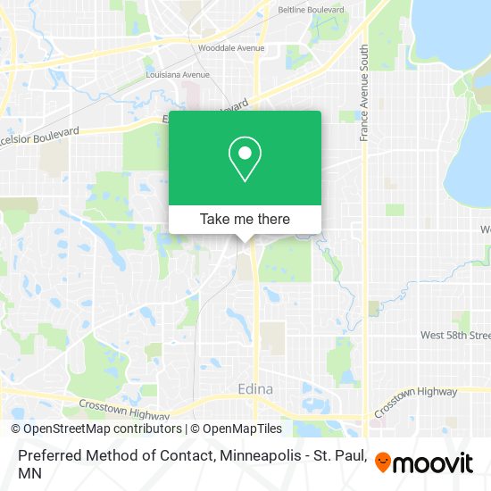 Preferred Method of Contact map