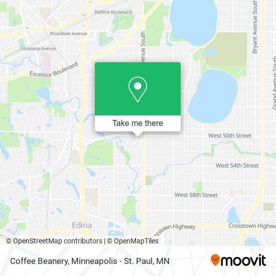 Coffee Beanery map
