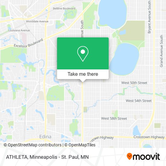 Mapa de ATHLETA