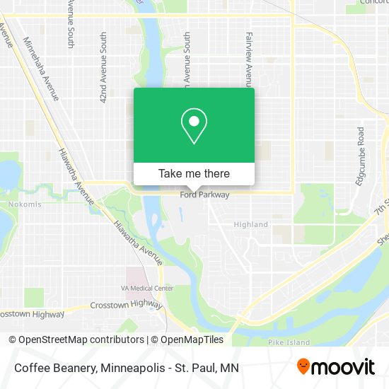 Coffee Beanery map