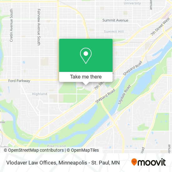 Vlodaver Law Offices map