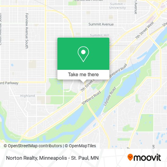 Norton Realty map