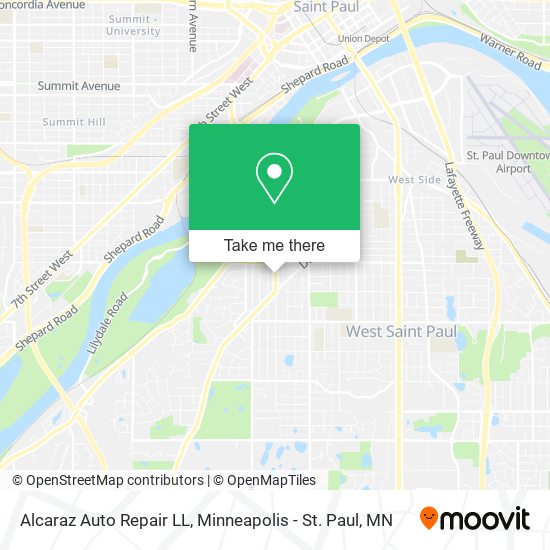 Alcaraz Auto Repair LL map