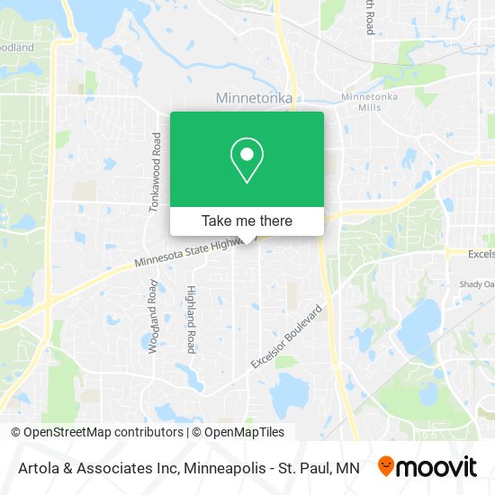 Mapa de Artola & Associates Inc