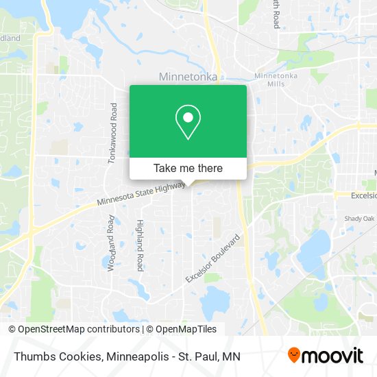 Mapa de Thumbs Cookies