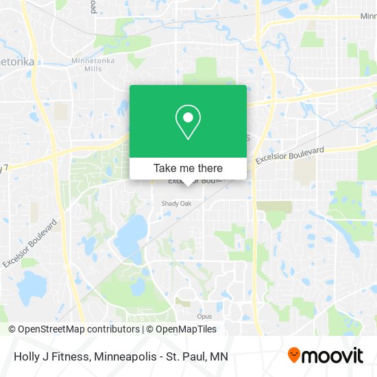 Mapa de Holly J Fitness