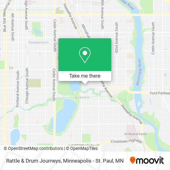 Rattle & Drum Journeys map