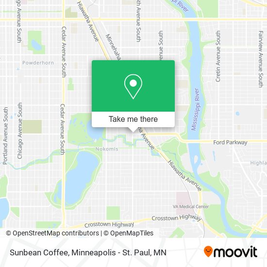 Sunbean Coffee map