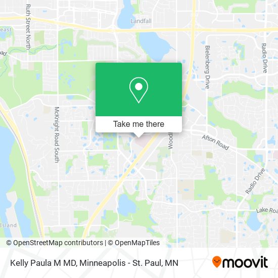 Kelly Paula M MD map