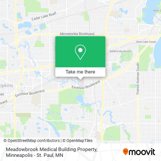 Meadowbrook Medical Building Property map