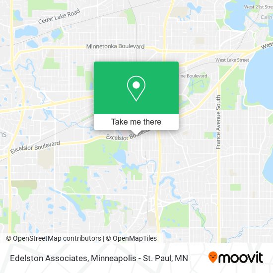 Edelston Associates map