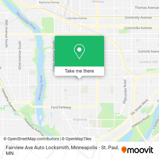 Mapa de Fairview Ave Auto Locksmith