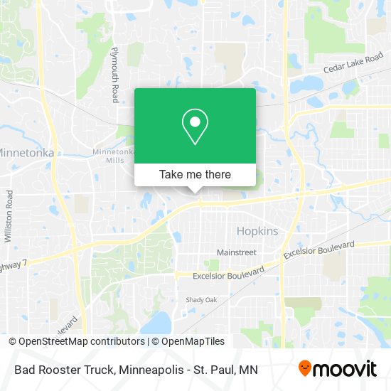 Mapa de Bad Rooster Truck