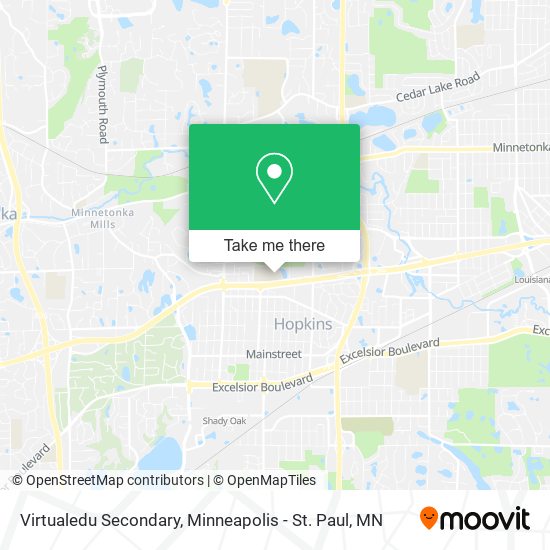 Virtualedu Secondary map