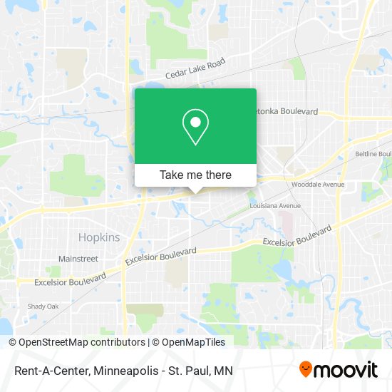 Rent-A-Center map