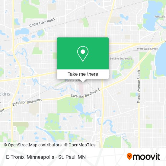 E-Tronix map