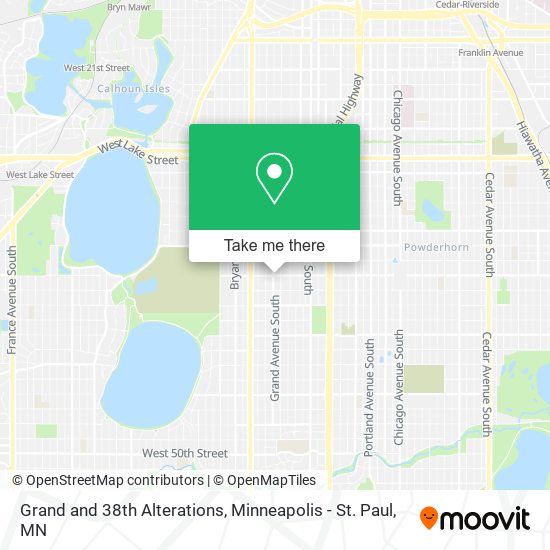Mapa de Grand and 38th Alterations