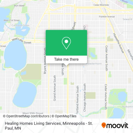 Mapa de Healing Homes Living Services