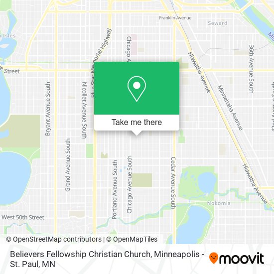 Mapa de Believers Fellowship Christian Church