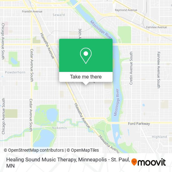 Healing Sound Music Therapy map