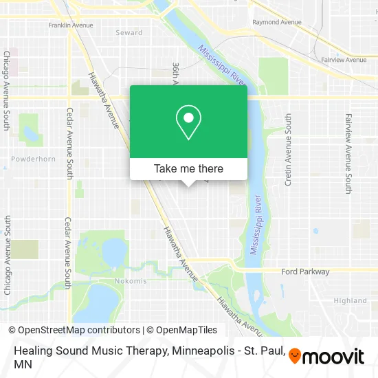 Healing Sound Music Therapy map