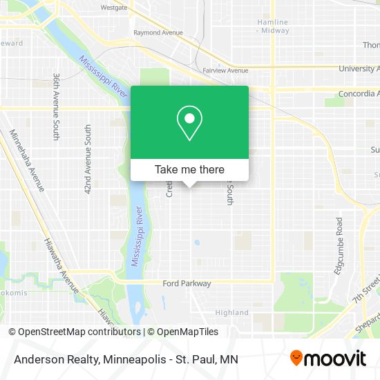 Mapa de Anderson Realty