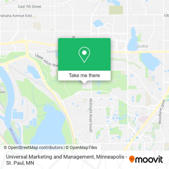 Universal Marketing and Management map