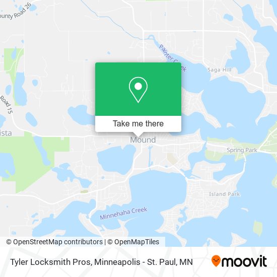 Tyler Locksmith Pros map