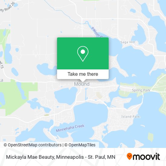 Mickayla Mae Beauty map