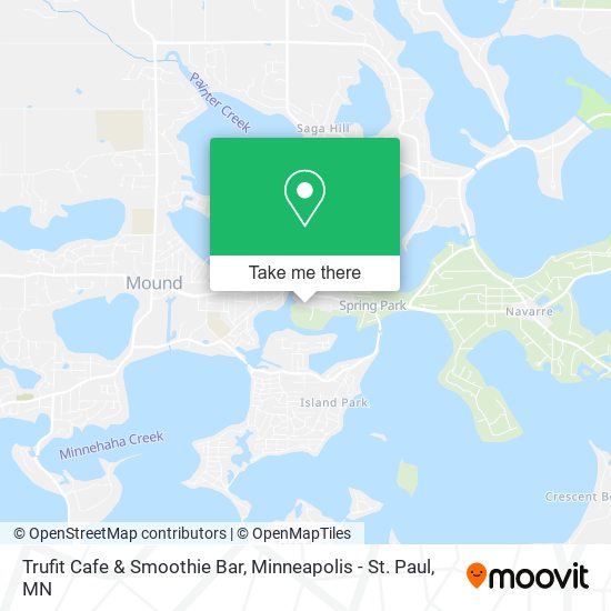 Trufit Cafe & Smoothie Bar map