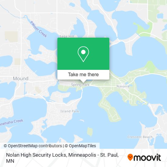 Nolan High Security Locks map