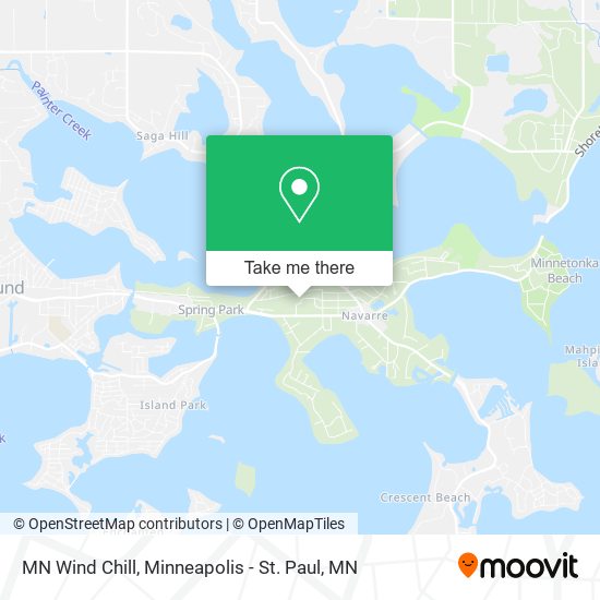 MN Wind Chill map