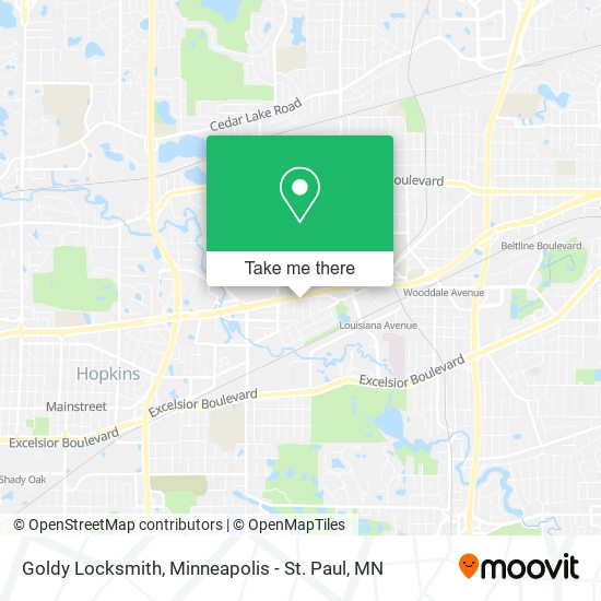 Goldy Locksmith map