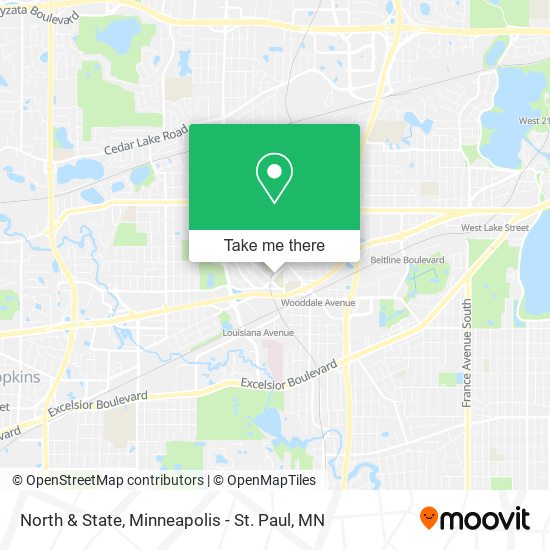 North & State map