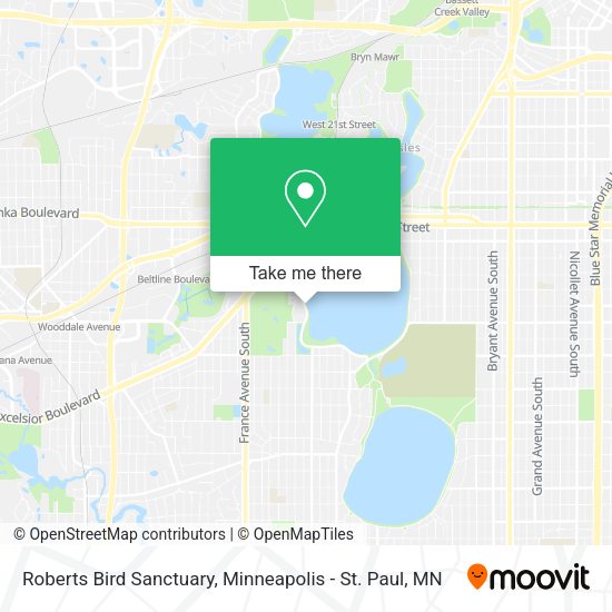 Mapa de Roberts Bird Sanctuary