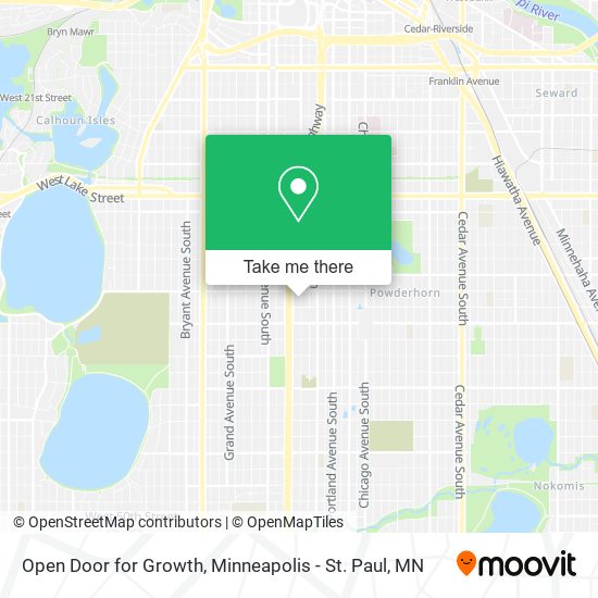 Open Door for Growth map