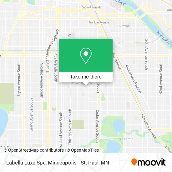 Labella Luxe Spa map