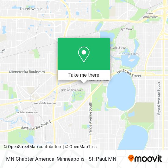 MN Chapter America map