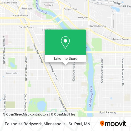 Equipoise Bodywork map