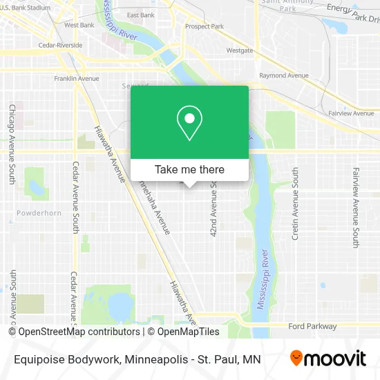 Equipoise Bodywork map