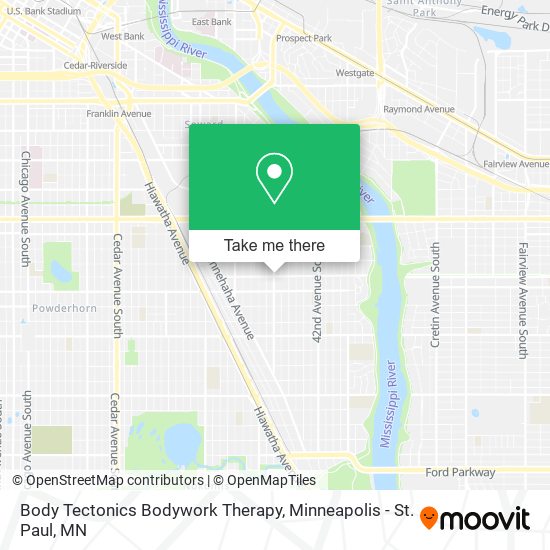 Mapa de Body Tectonics Bodywork Therapy