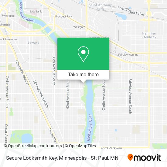 Secure Locksmith Key map