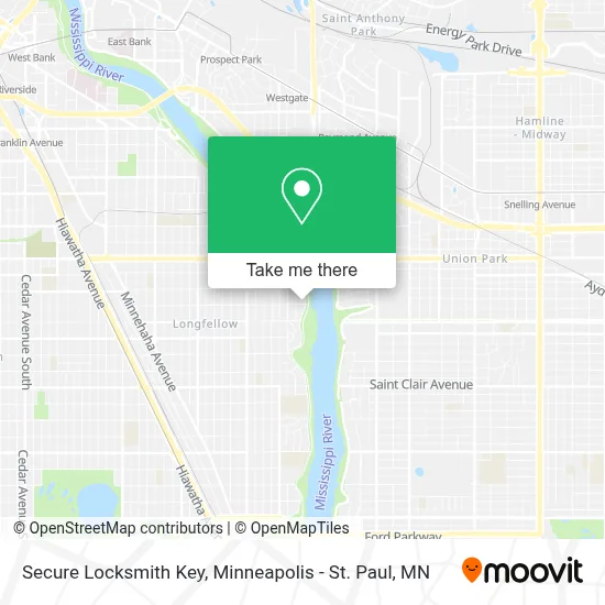 Secure Locksmith Key map
