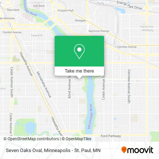 Mapa de Seven Oaks Oval