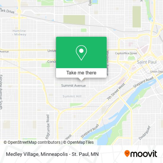 Medley Village map