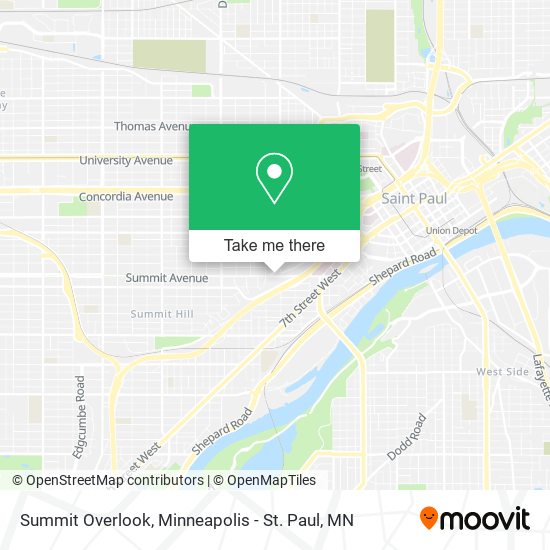 Mapa de Summit Overlook