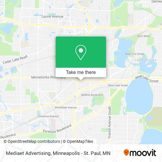 Mapa de Mediaet Advertising